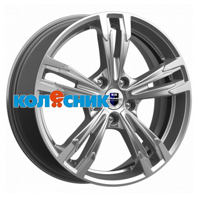Диск K&K 7x18/5x112 ET35 D66,6 Karrera Light (КС935) Дарк платинум брайт [WHS511481]