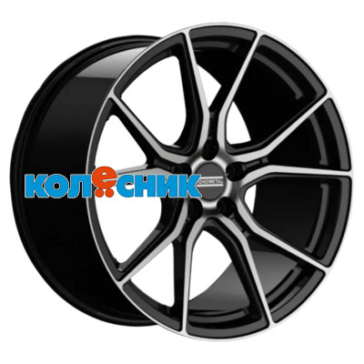 Диск Fondmetal 8,5x20/5x114,3 ET32 D75 STC-45 Gloss Black Machined [WHS516868]