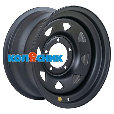 Диск Off-Road Wheels 8x16/5x139,7 ET-3 D110,5 УАЗ (треуг. мелкий) Черный матовый [WHS499033]