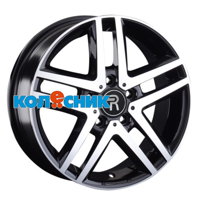 Диск Replay 6,5x16/5x120 ET51 D65,1 VV206 BKF (конус, C570-01) [WHS531898]