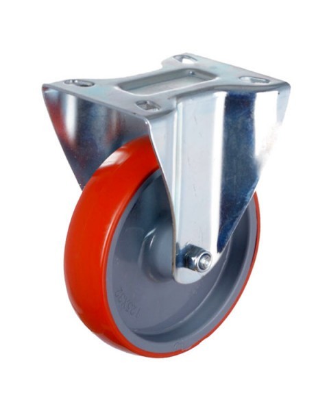 Колёсная опора KAMA K-3307-PUS-125x32 неповоротная [K3307PUS125]