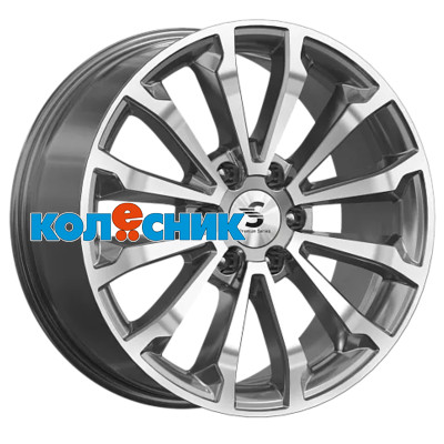 Диск Premium Series 8,5x20/6x139,7 ET33 D100,1 КР006 (TANK 500) Diamond Gloss Graphite [WHS521417]