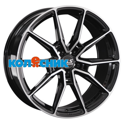 LS FlowForming 8,5x20/5x112 ET35 D66,6 RC58 BKF (конус)