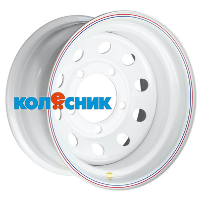 Диск Off-Road Wheels 8x16/5x165,1 ET-24 D125 Ленд Ровер Белый