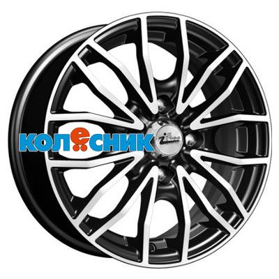 iFree 5,5x14/4x100 ET38 D67,1 Флайт (КС676М) Блэк Джек