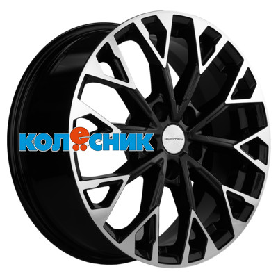 Диск Khomen Wheels 7x17/5x108 ET50 D63,3 KHW1718 (Kuga/Focus/Volvo XC40/XC70) Black-FP