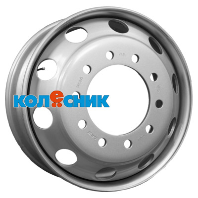 Диск SRW 8,25x22,5/10x285,75 ET169 D220 Silver (5228224) (американка) [WHS530356]