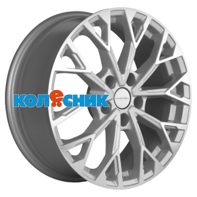 Khomen Wheels 7x17/5x110 ET45 D67,1 KHW1718 (Dongfeng 580) F-Silver-FP