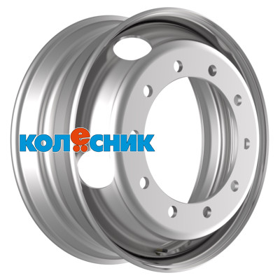 Диск Accuride 7,5x22,5/10x335 ET152,5 D281 Silver (RZB15107OE) (12,5 мм) 3 250 кг