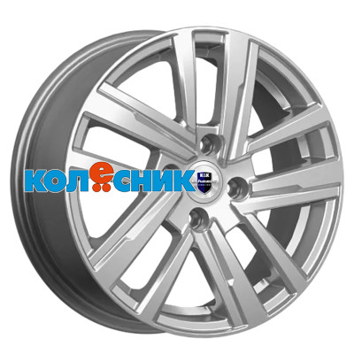 Диск K&K 6x15/4x98 ET33 D58,5 Хант (КС1034) Дарк платинум [WHS518217]