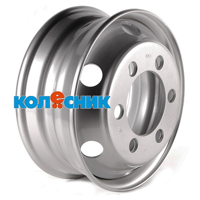 Диск Asterro 6x17,5/6x222,25 ET123 D164 B19DS44,4 Sil (1705) Азия (HD72,78, HINO, ISUZU) [WHS206099]