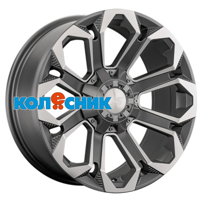 Диск LS 9x18/6x139,7 ET20 D106,1 1366 MGMF (конус, Колпак+лого) [WHS525450]