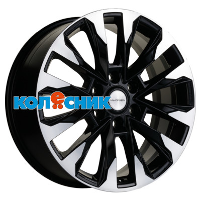 Диск Khomen Wheels 8x20/6x139,7 ET45 D95,10 KHW2010 (LC 300 Tuning) Black-FP [WHS522428]