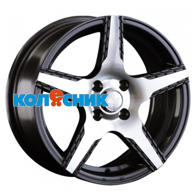 Диск LS 6,5x15/4x100 ET38 D73,1 888 BKF (конус) [WHS165301]
