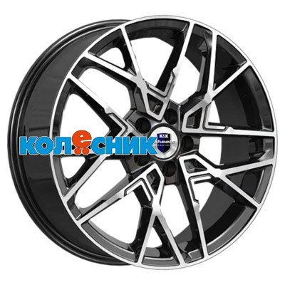 Диск K&K 7x18/5x112 ET45 D57,1 Вудроф (КС1044) Алмаз черный [WHS519103]