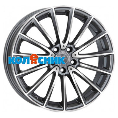 MAK 7,5x17/5x112 ET45 D66,6 Komet Gunmetal Mirror Face