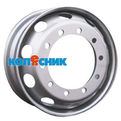 Диск Better 8,25x22,5/10x335 ET169 D281 Sil (BT22814) (14 мм) Китай, Европеец 3 600 кг с вент. [WHS510353]