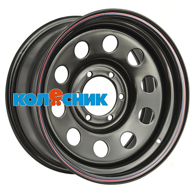 Диск Off-Road Wheels 8x16/6x114,3 ET0 D66 Ниссан Навара D40 2.5TD Черный