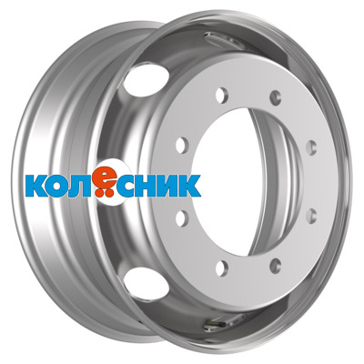 Диск Accuride 6,75x19,5/8x275 ET136 D221 M20 Silver (RZB35654OE) (10,5 мм) 2 500 кг [WHS526931]