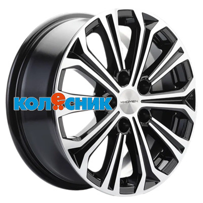 Диск Khomen Wheels 6,5x16/5x108 ET50 D63,3 KHW1610 (Focus) Black-FP [WHS498657]