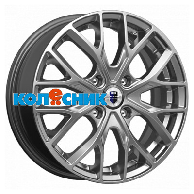 K&K 6x16/4x100 ET40 D67,1 Лилиом (КС891) Дарк платинум