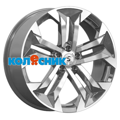 Диск Premium Series 7,5x19/5x114,3 ET40 D64,1 КР015 (Haval F7/F7x) Diamond Gloss Graphite [WHS522727]