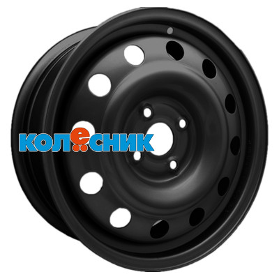 Диск ТЗСК 6x15/4x100 ET48 D54,1 Hyundai Solaris, Kia Rio Черный [WHS221895]