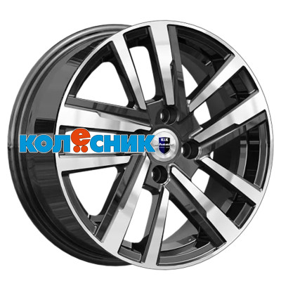 Диск K&K 6x15/4x98 ET33 D58,5 Хант (КС1034) Алмаз черный