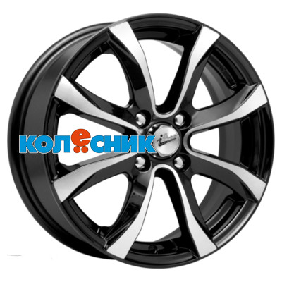 iFree 6x15/4x98 ET35 D58,5 Дайс (КС696) Блэк Джек