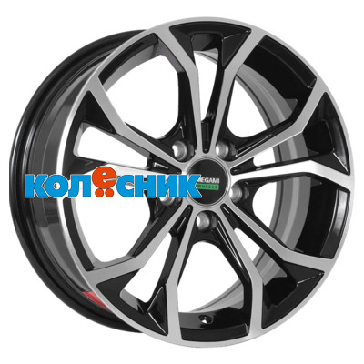 Диск Megami 6,5x15/4x100 ET40 D67,1 MGM-33 BKF [WHS531964]