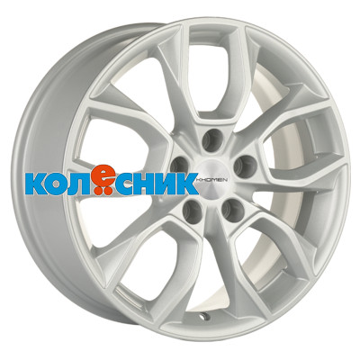 Диск Khomen Wheels 7x17/5x112 ET40 D57,1 KHW1713 (Kodiaq/Tiguan) F-Silver [WHS498385]