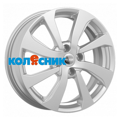 K&K 6x16/4x100 ET37 D60,1 КС893 Сильвер