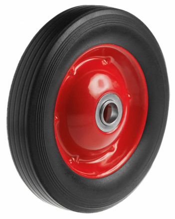 Колесо литая резина несимметричная ступица 200мм SR1500 (20мм) (3х1,75) [SR1500(20)]