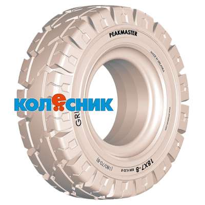 Шина GRI 140/55-9 Peakmaster Цельнолитая немаркая с бортом [S12140413223]