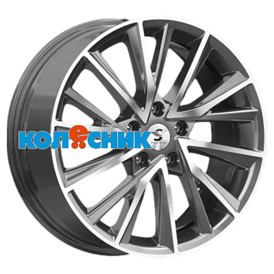 Premium Series 7,5x18/5x112 ET40 D57,1 КР010 (Kodiaq) Diamond Gloss Graphite