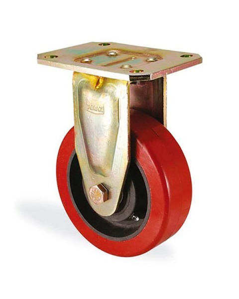 Колёсная опора KAMA K-4107-KUR-200 неповоротная