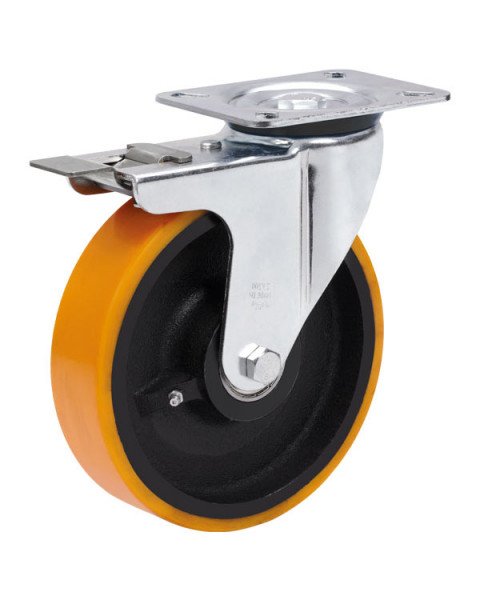 Колёсная опора ALEX A-3302-DOR-200-F09 с тормозом