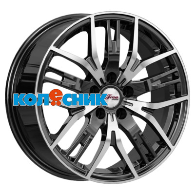 Диск iFree 7x17/5x114,3 ET40 D67,1 Аскет (КС1072) Блэк Джек [WHS528531]