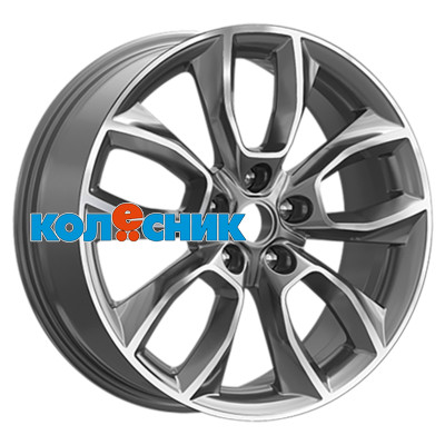 Диск Premium Series 7x18/5x114,3 ET40 D66,1 КР001 (Qashqai) Diamond Gloss Graphite [WHS526941]