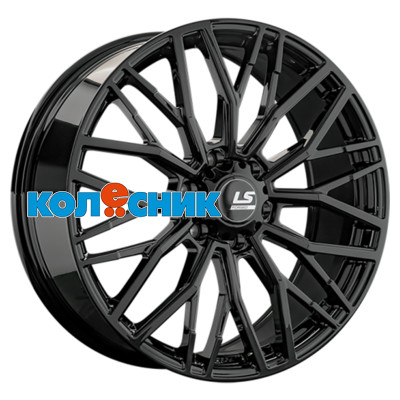 LS Forged 9x21/6x139,7 ET30 D100,1 LS FG33 BK (конус, Колпак+лого)