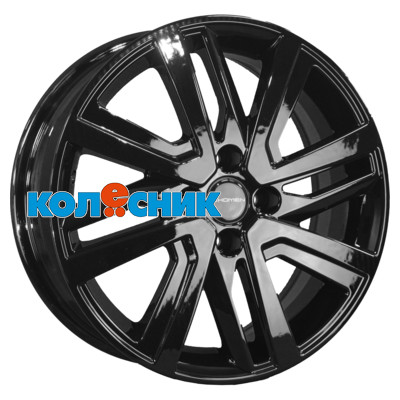 Диск Khomen Wheels 6x16/4x100 ET37 D60,1 KHW1609 (Stepway) Black [WHS527735]