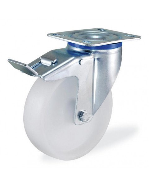 Колёсная опора KAMA 3302-MMB-080-F18 с тормозом