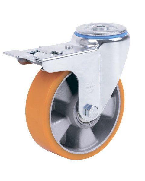 Колёсная опора ALEX A-3300-ZUR-125-F18 с тормозом