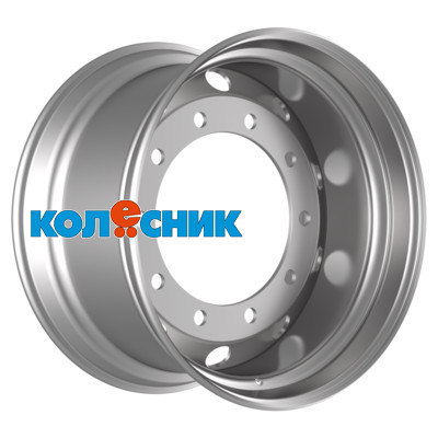 Диск Accuride 11,75x22,5/10x335 ET0 D281 M22 Silver (RZB36606OE) alive (9,8 мм) п/прицепы 5 500 кг