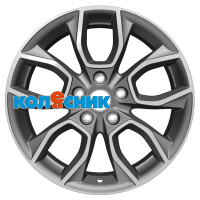 Диск Khomen Wheels 7x17/5x114,3 ET45 D67,1 KHW1713 (CX-5/i40/X-Trail) Gray-FP [WHS498148]