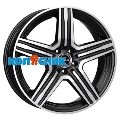 Диск MAK 9x21/5x112 ET45 D66,6 Lewis Black mirror [WHS529641]