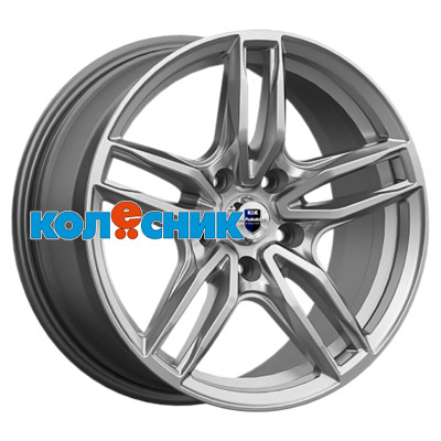 Диск K&K 8x17/5x108 ET45 D63,35 Бартон (КС1110) Дарк платинум [WHS528734]
