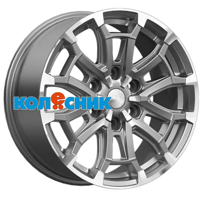 СКАД 8x18/6x114,3 ET46 D67,1 Авилис (КЛ374) Алмаз графит