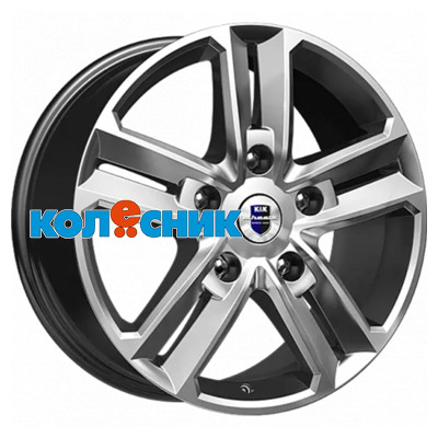 Диск K&K 8x18/5x114,3 ET50 D67,1 Backfire (КС763M) Дарк платинум [WHS501837]