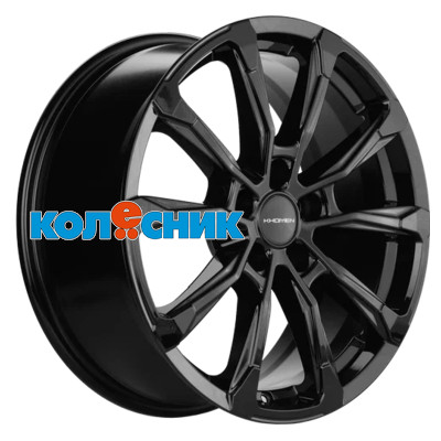 Диск Khomen Wheels 7,5x18/5x114,3 ET50 D67,1 KHW1808 (K5/Santafe) Black [WHS509303]